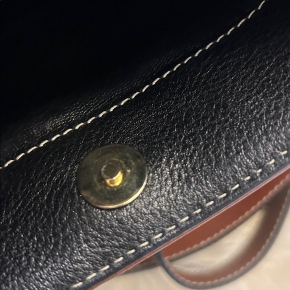 BALLY Black and Brown Woven Handbag - Picture 15 of 16